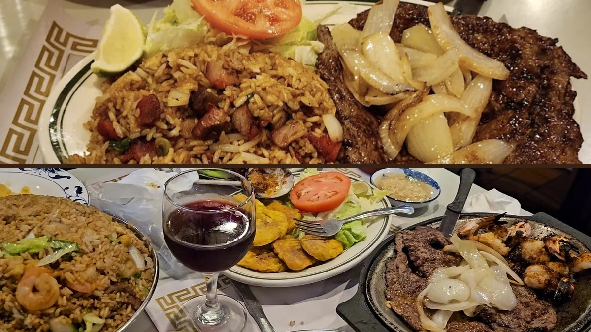 Chinese, seafood, and Tex-Mex