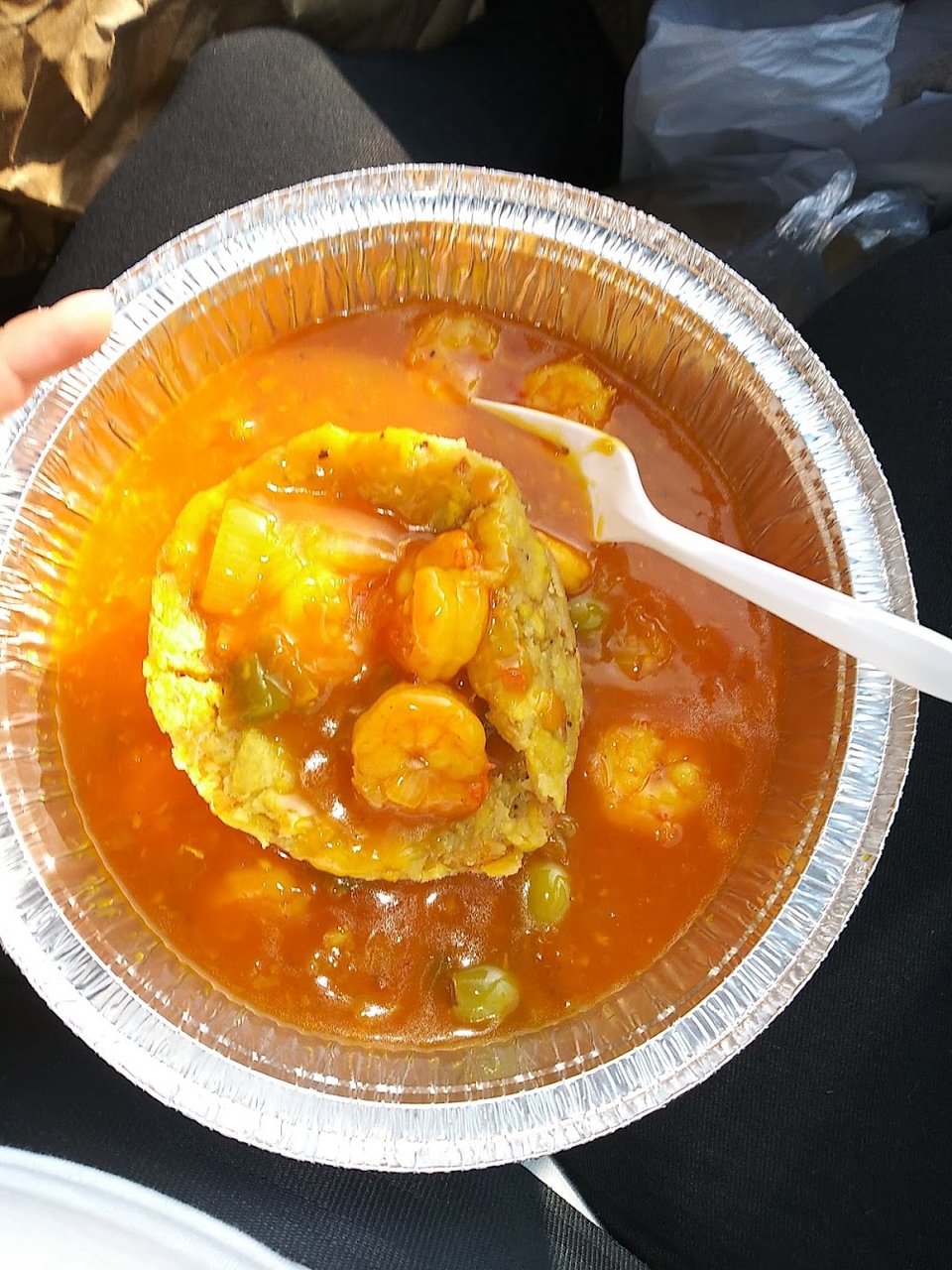 Shrimp Mofongo